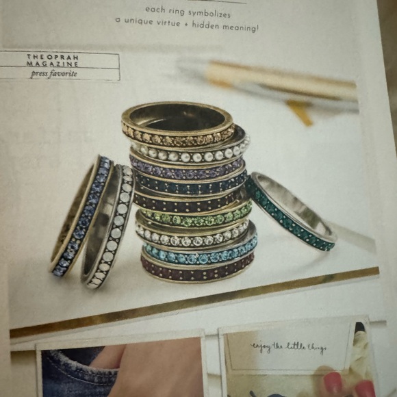 Ruby Stack Ring - Picture 4 of 5